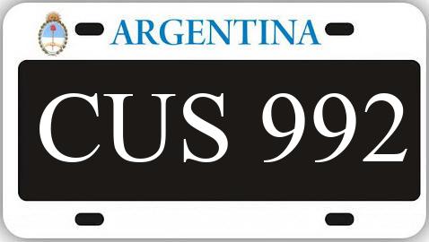 Patente CUS992