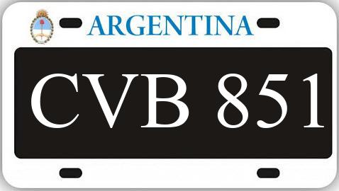 Patente CVB851
