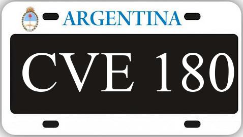 Patente CVE180