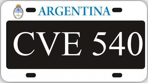 Patente CVE540