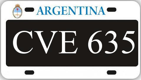 Patente CVE635
