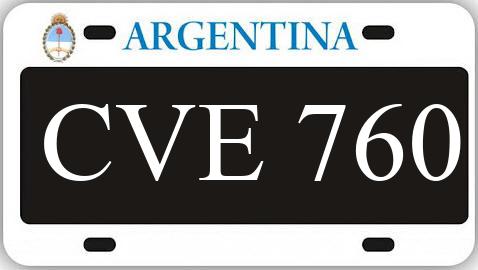 Patente CVE760