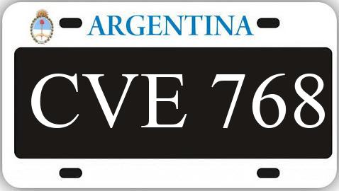 Patente CVE768