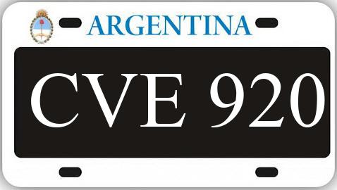 Patente CVE920