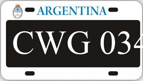 Patente CWG034