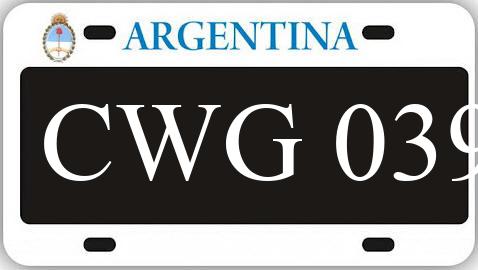 Patente CWG039