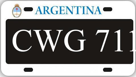 Patente CWG711