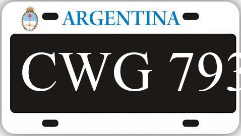 Patente CWG793