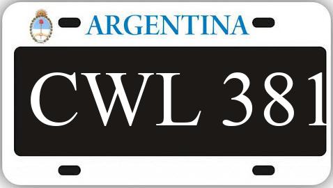 Patente CWL381