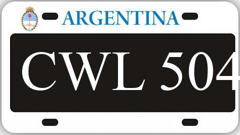 Patente CWL504