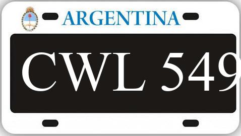 Patente CWL549