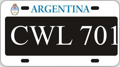 Patente CWL701