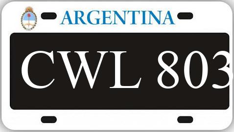Patente CWL803