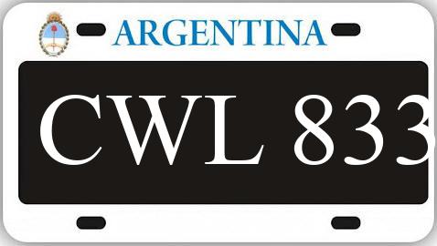 Patente CWL833