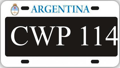 Patente CWP114