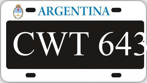 Patente CWT643