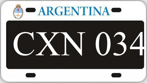 Patente CXN034