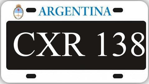Patente CXR138