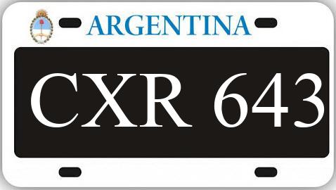 Patente CXR643