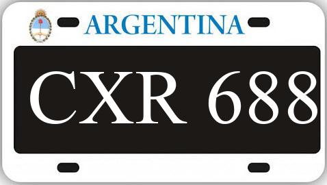 Patente CXR688