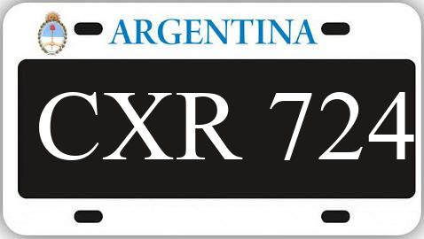 Patente CXR724