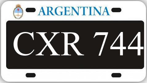 Patente CXR744