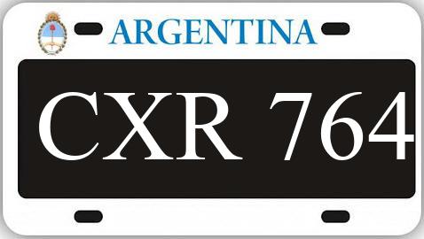 Patente CXR764