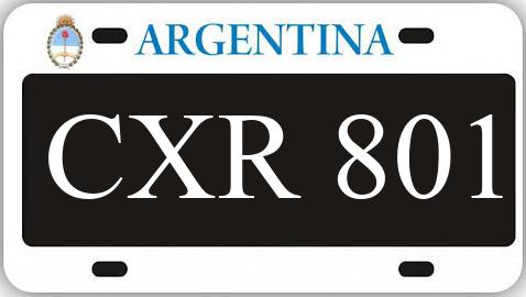Patente CXR801