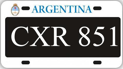 Patente CXR851