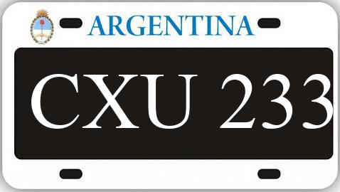 Patente CXU233