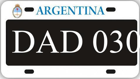 Patente DAD030