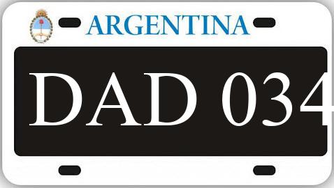 Patente DAD034
