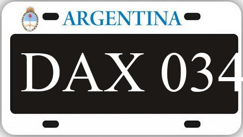 Patente DAX034