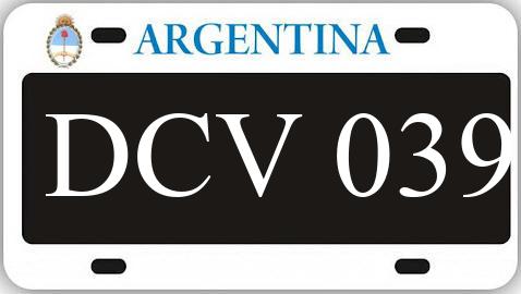 Patente DCV039