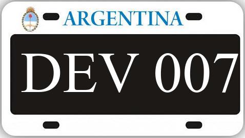 Patente DEV007