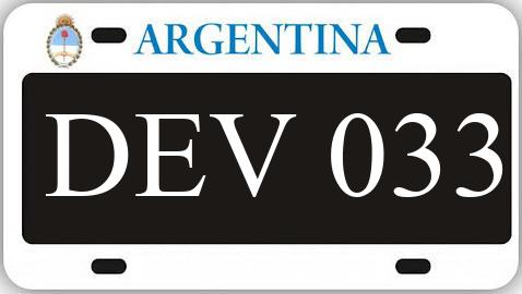 Patente DEV033