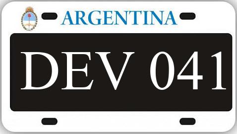 Patente DEV041