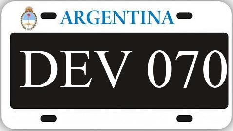 Patente DEV070