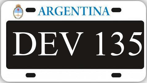 Patente DEV135