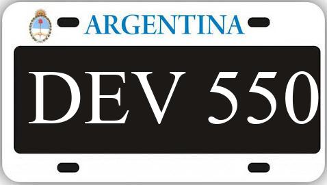 Patente DEV550