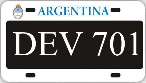 Patente DEV701
