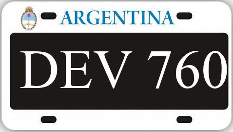 Patente DEV760