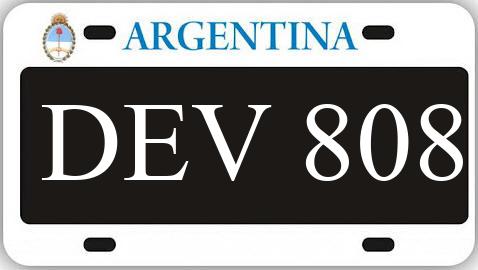 Patente DEV808