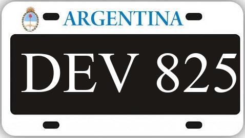 Patente DEV825