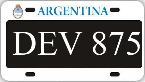 Patente DEV875