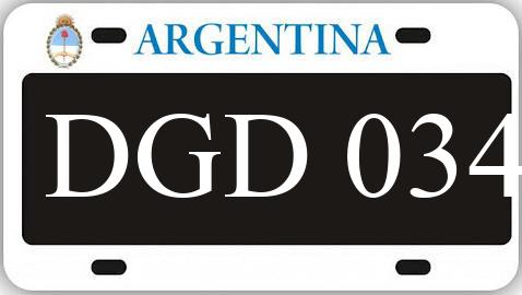 Patente DGD034