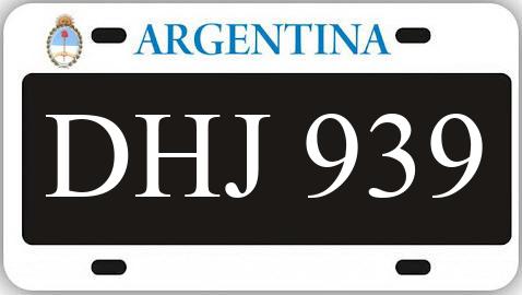 Patente DHJ939