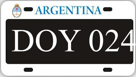 Patente DOY024