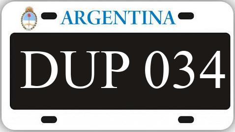 Patente DUP034