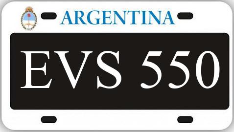 Patente EVS550